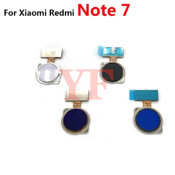 Para Xiaomi Redmi Nota 7 7 7 Pro 7Pro Touch ID Sensor de huellas Dactilares Flex Botón Home Flex Cable Imagen